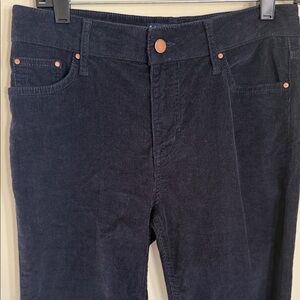 BODEN SLIM STRAIGHT NAVY CORDUROYS US 4